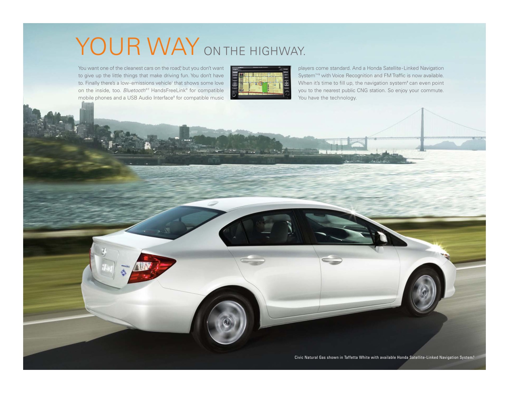 2012 Honda Civic Natural-Gas Brochure Page 4